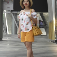 Trending Now - Wearing Yellow with White Inspirational Looks 2015!